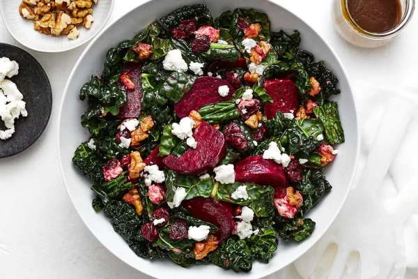 Goat Cheese Kale Beetroot