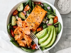 Salmon Avocado Salad