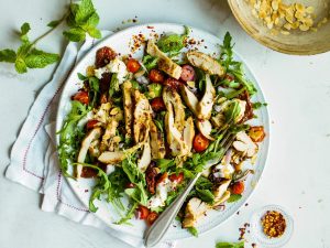 Chicken Glazed Rocca Salad