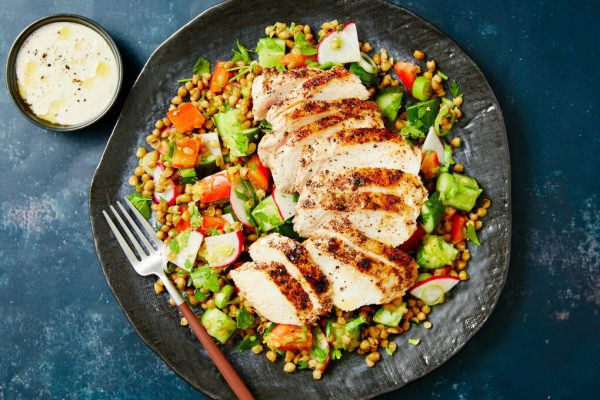 Chicken Lentil Salad