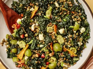 Lentil Kale Salad